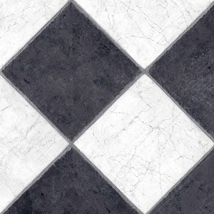 French Marble Black and White